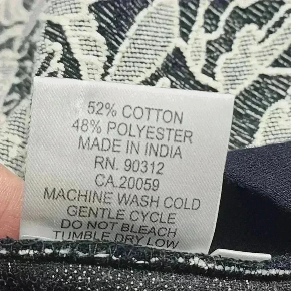 Parsley & Sage Floral Paisley Open Front Vest Cardigan Women's Size S 9311P - Picture 6 of 7